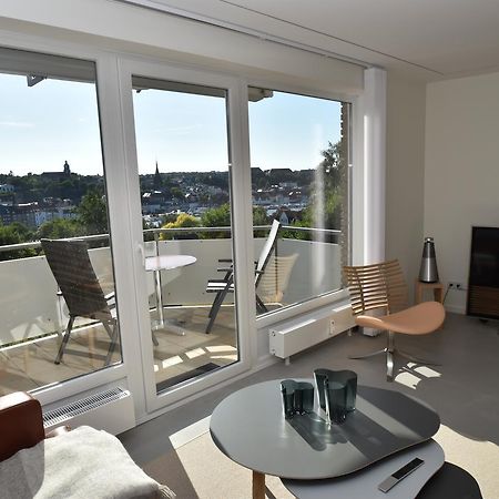 Fewo1846 - Foerdeview - Luxurioese Wohnung Mit 2 Schlafzimmern Und Balkon Mit Hafenblick フレンスブルク エクステリア 写真